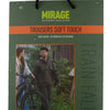 Mirage Rainbroek Rainfall pantalón táctil suave tamaño sólico gris
