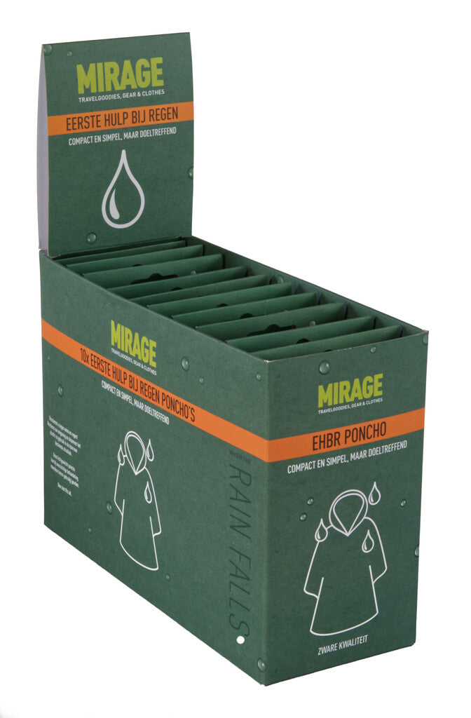 Puch Rain poncho blu una taglia