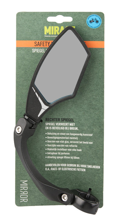 Mirage Mirror Black Right De Luxe