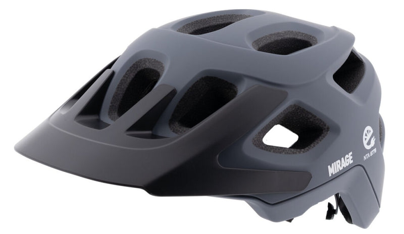 Buzaglo mirage tour mtb helm 55-58cm, nta, mat grijs
