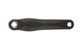 Crank derecho Miranda Alfa 170 mm negro
