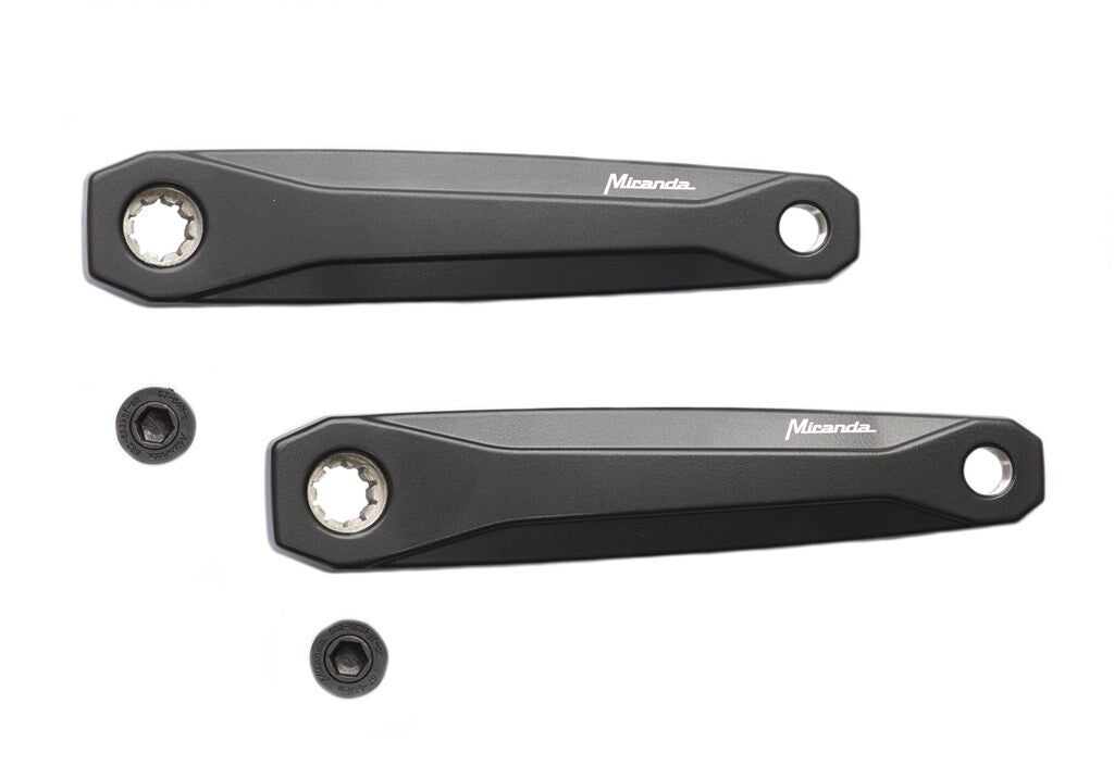 Guarnitura Miranda lambda e-bike bosch 3 170mm nero