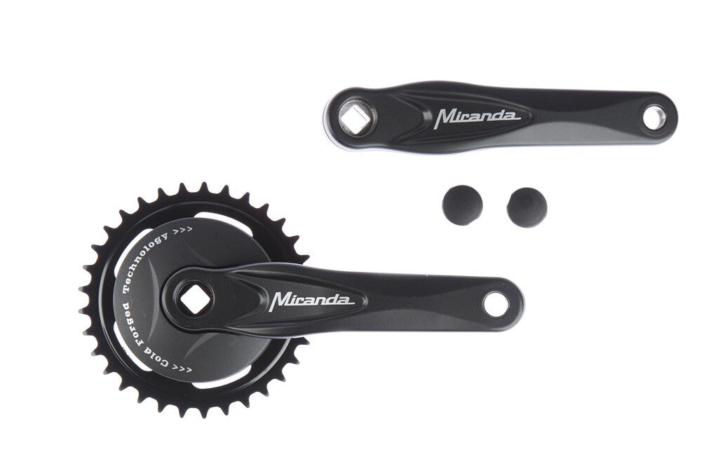 Miranda Alfa 1 Crank Set con disco 95mm nero 33 tands 572233