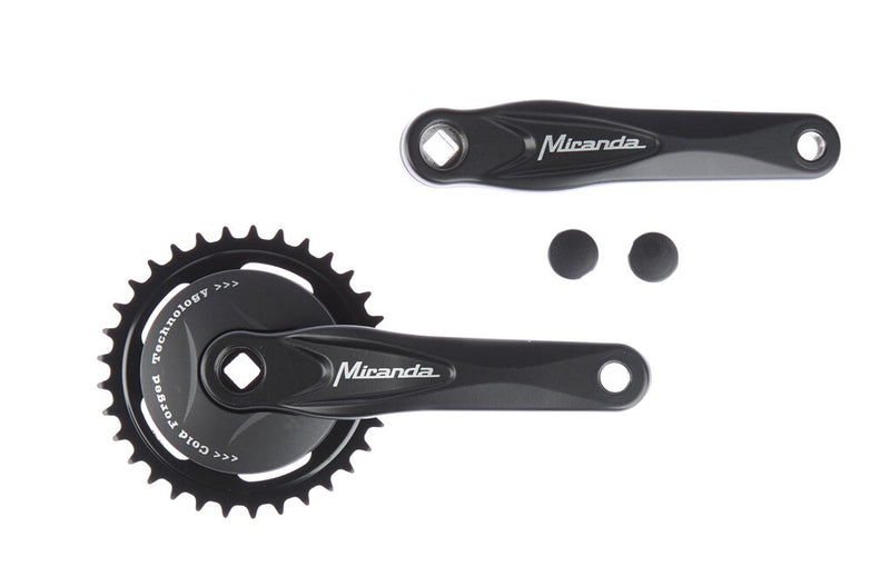 Miranda Alfa 1 Crank Set con disco 95mm nero 33 tands 572233