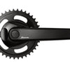 Miranda  delta crankstel 38t +disc 9.5cm zwart