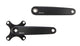 Buzaglo miranda delta crankstel z blad bcd104 gates, 170mm,mat-zwart
