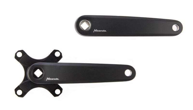 Miranda Delta Crankkel Z Magazine BCD104 Gates, 170mm, Mat-Black