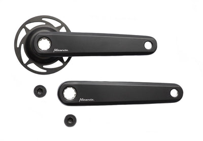 Miranda e-bike crankset bosch 2 isis delta 170mm zwart + r-ring 857720