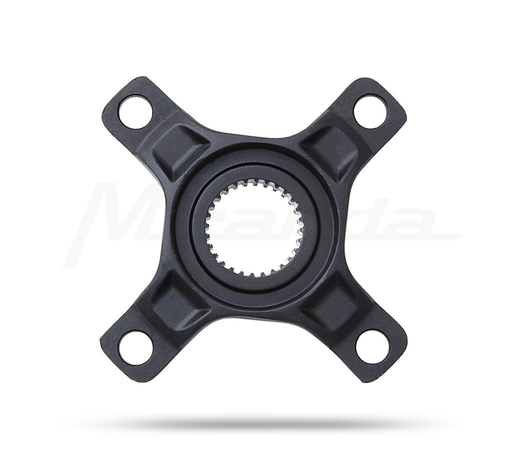 Miranda  yamaha spider 4-arm, bcd104 pw motor, alu, zwart