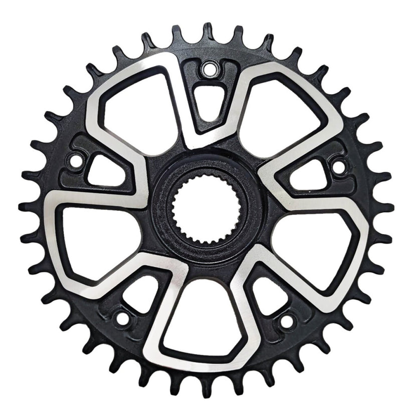 Miranda bosch 4 5 pignone 38t e-mtb kl50(g4) 52mm(g5), alluminio