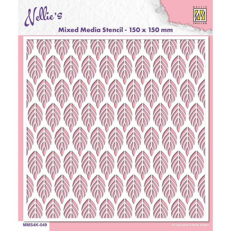 La scelta di Nellie • foglie stencil