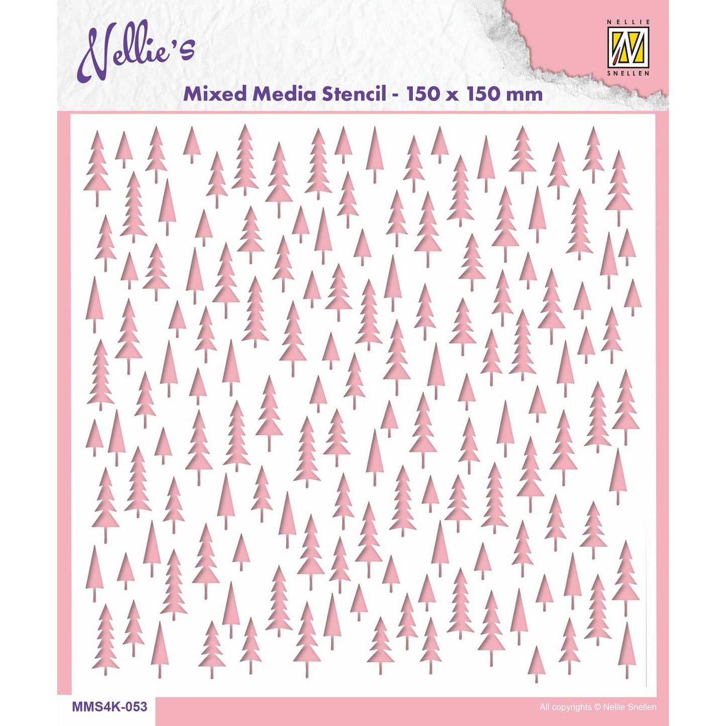 La elección de Nellie • plantilla de árboles de navidad