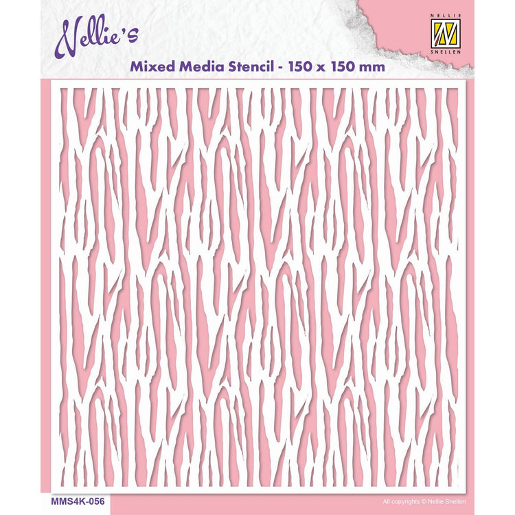 Nellie's choice • stencil zebra