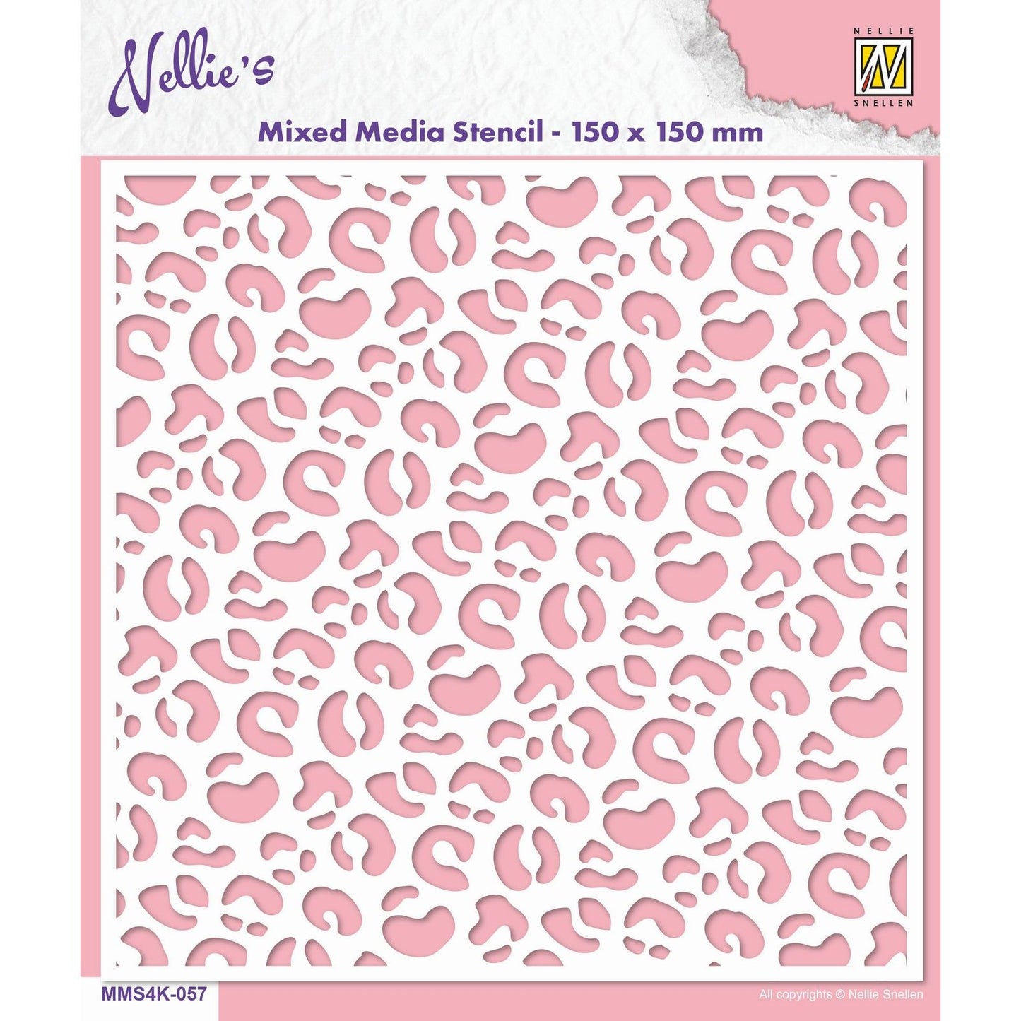 Nellie's choice • stencil leopard