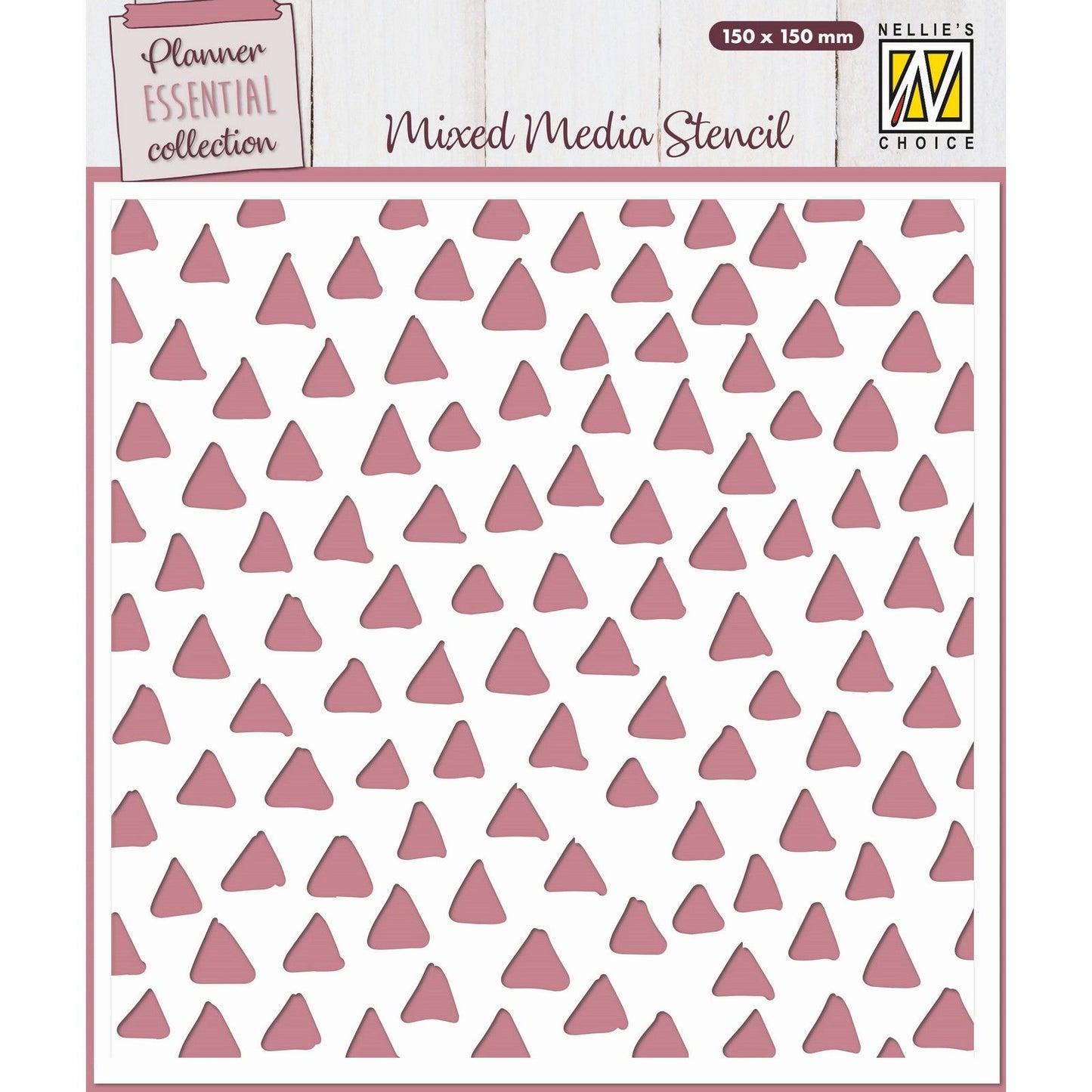 La scelta di Nellie • modello triangoli 15x15 cm