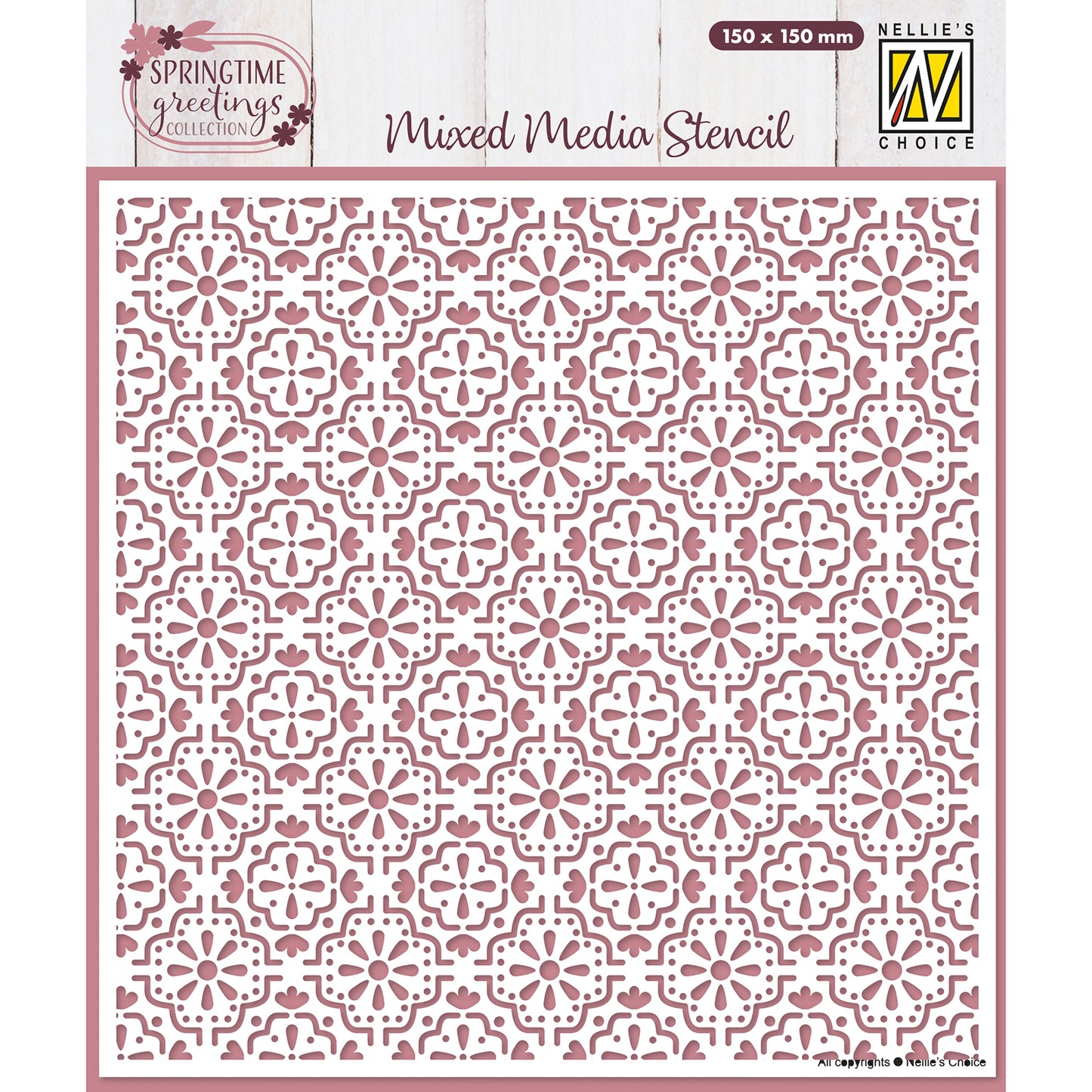La scelta di Nellie • modello piastrelle pasquali 15 cmx15 cm