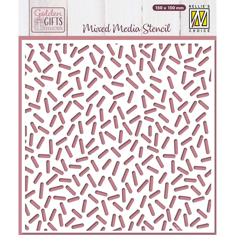 La scelta di Nellie • modello per coriandoli 15 cmx15 cm