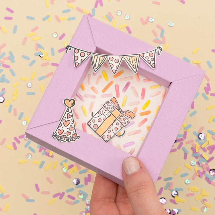 Nellie's choice • sjabloon confetti 15cmx15cm