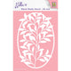 Nellie's choice • stencil a6 size frame with flower-branch