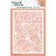 Nellie's choice • stencil a6 size leaves