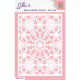 Nellie's choice • stencil a6 size christmas snowflakes-2