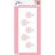 Nellie's choice • stencil slimline size xmas baubles