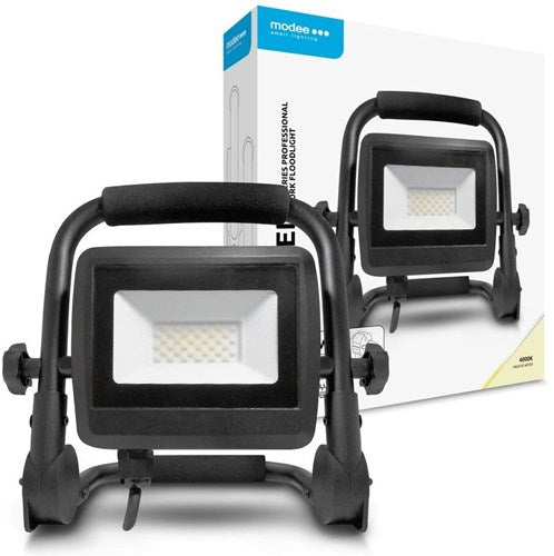 Lampada da cantiere Modee LED 30W su treppiede 4000K IP65 - 5017591