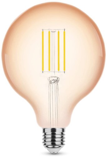Modee LED Globe G125 E27 4-28W 1800K Filamento Ambra Dimmerabile - LED7490