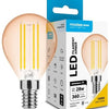Enzo modee led kogel e14 4-28w 1800k filament amber dimbaar - led7420