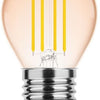 Modee bola led e27 4-28w 1800k filamento ámbar regulable - led7430