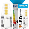 Enzo modee led steek g4 12v led cob 1,8-18w 2700k helder - led0088