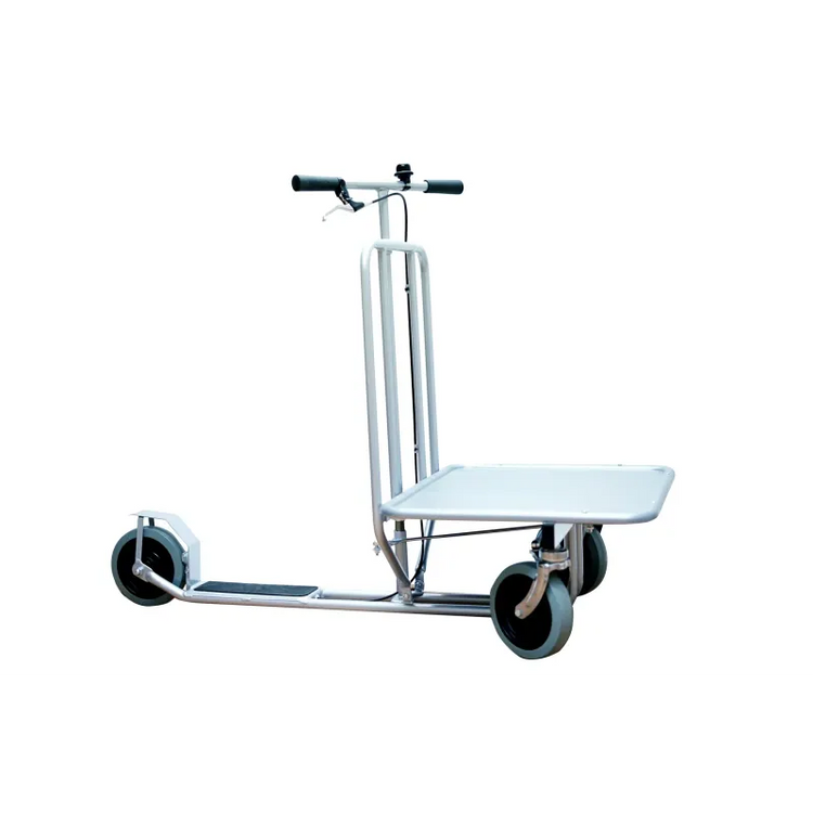 Scooter de transporte de monark azul
