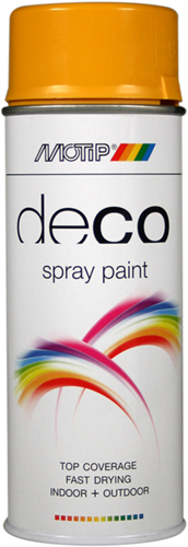 Motip Spray Can 400 ml de amarillo dorado