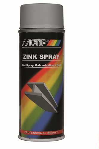 Spray di zinco 90% 400 ml. Motip