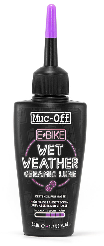 Muc-off muc off lubricante húmedo para bicicletas eléctricas 50ml
