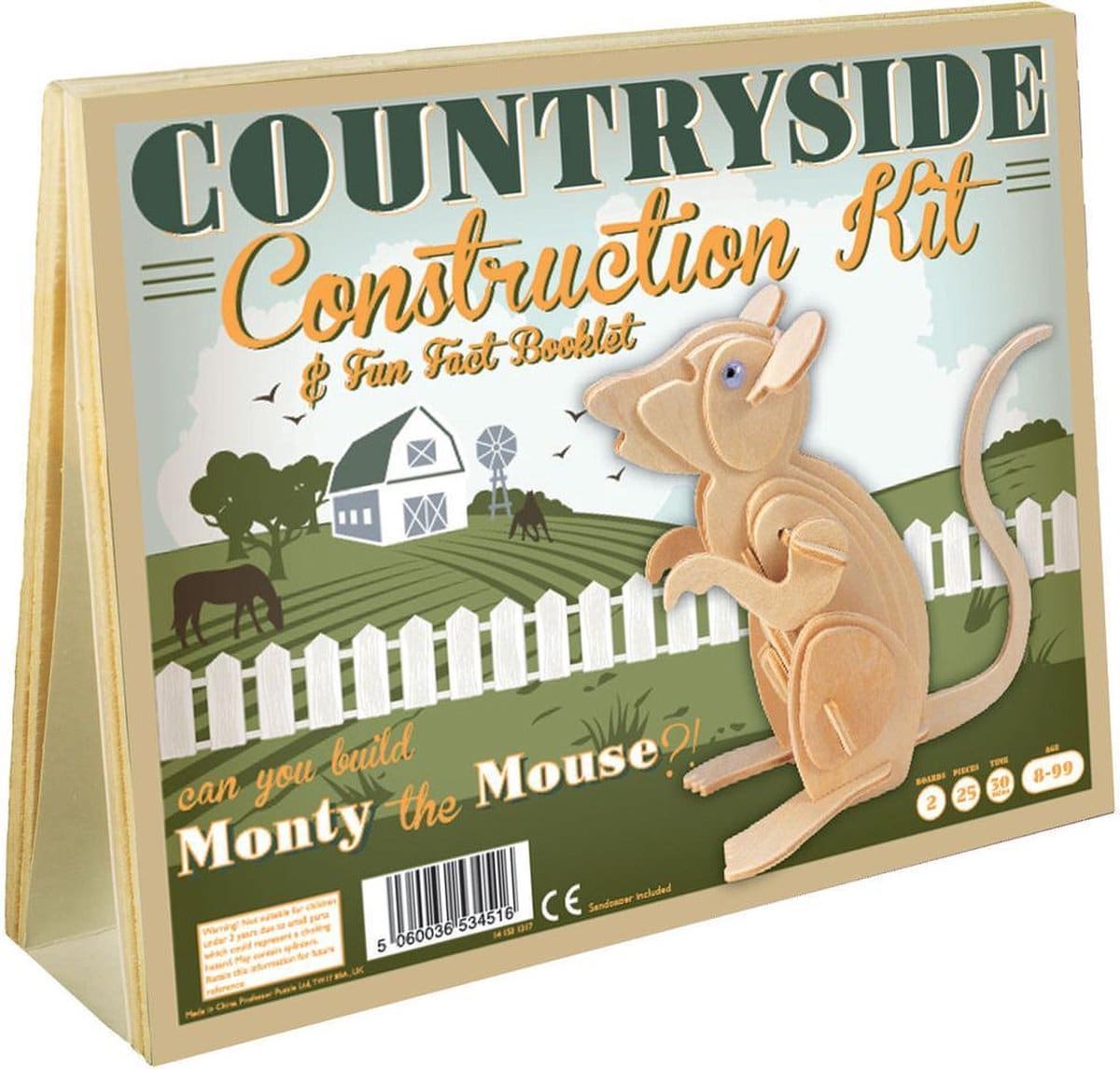 monty de muis countryside construction kit van hout