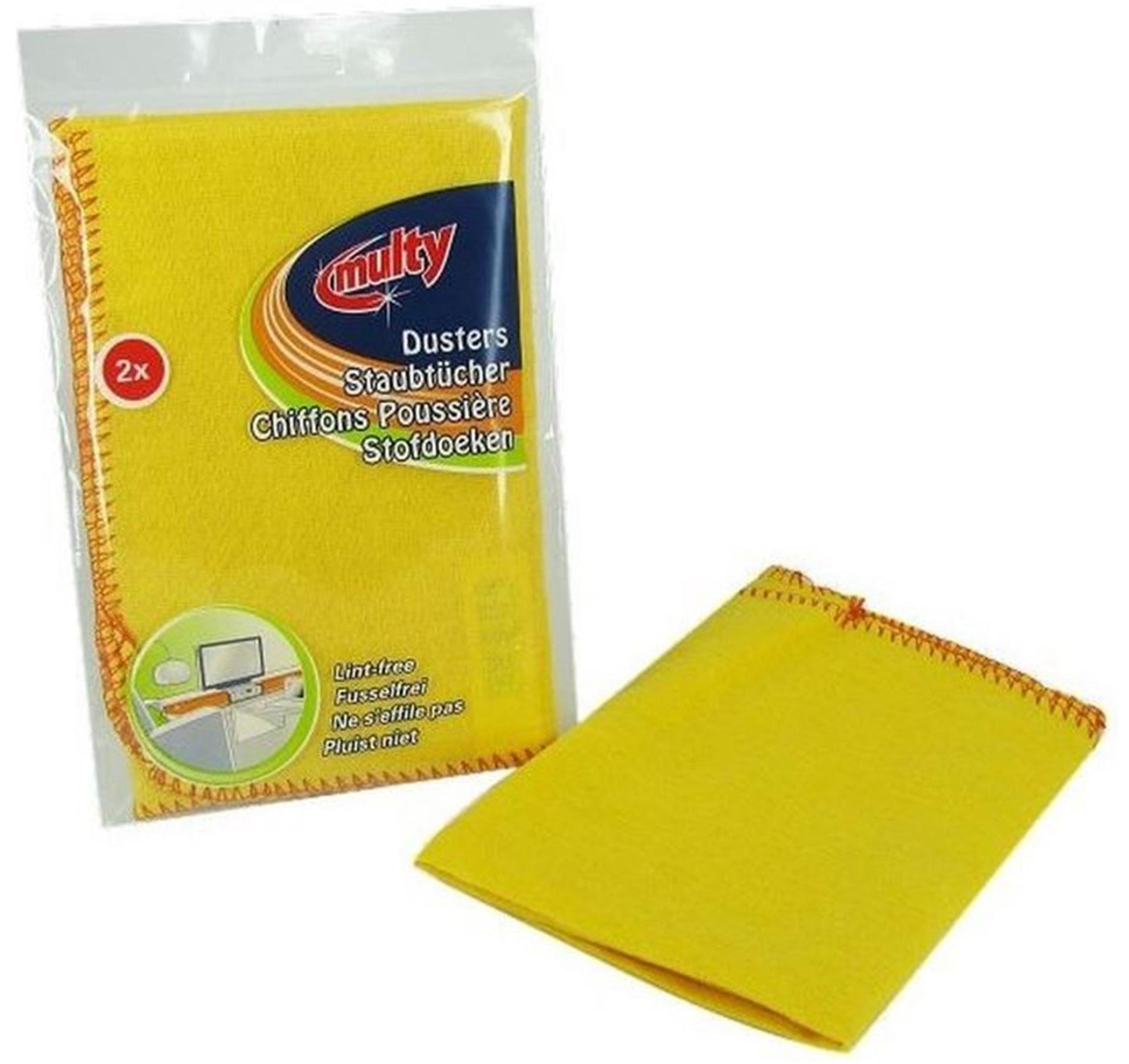 Multi paños de polvo 2 piezas