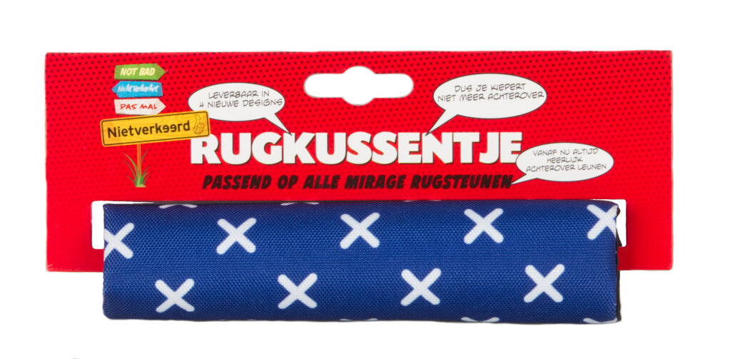 Newlooxs nietverkeerd rugsteun kussen mister misses x