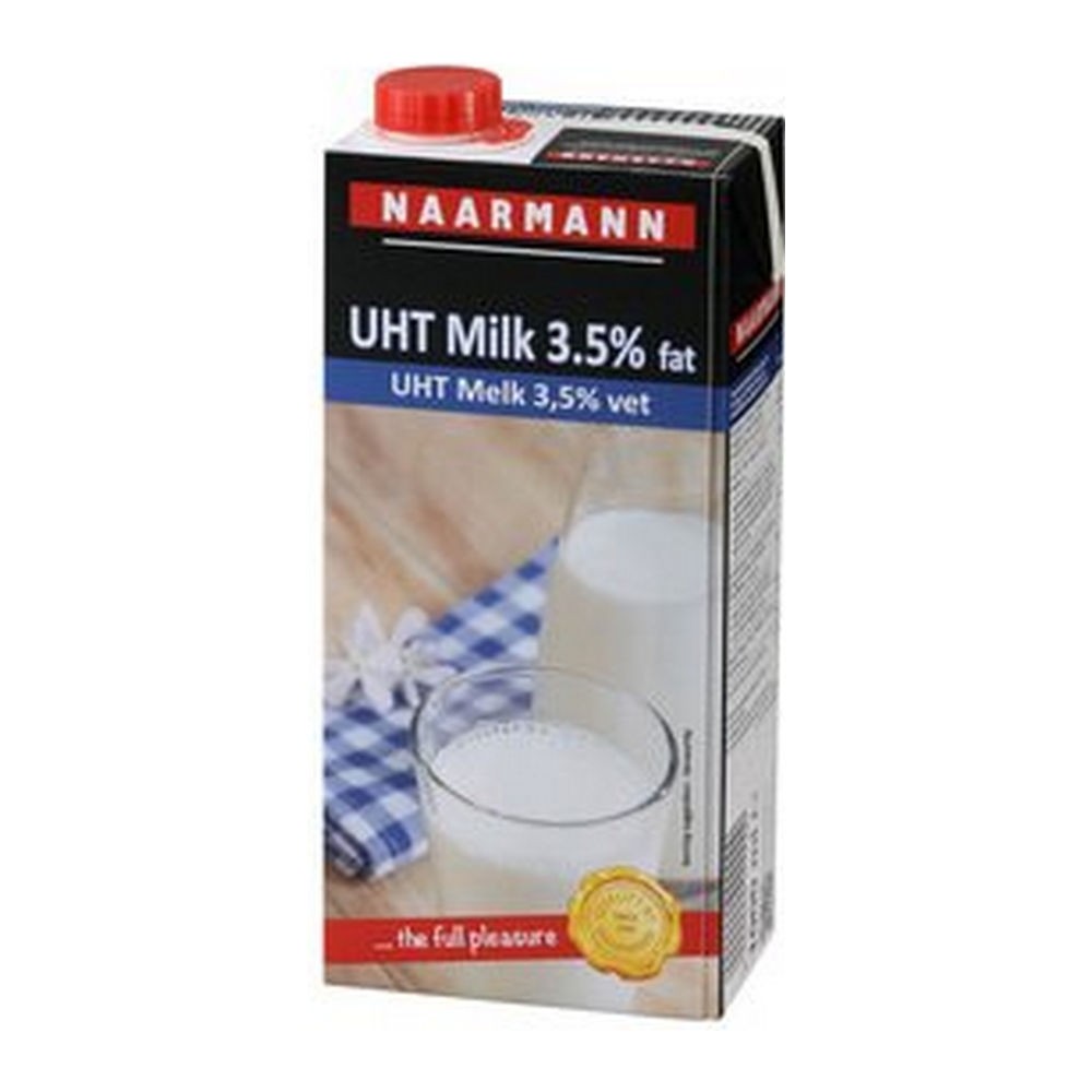 Latte intero Naarmann 3,5% con tappo a vite (12x1 litro)