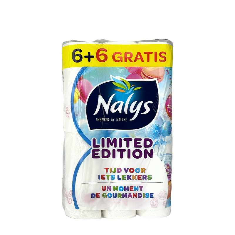 Nalys rollo de cocina edición limitada 2 capas 12 piezas