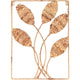 Decorazione da parete Home Styling foglie di canna 50x35 cm