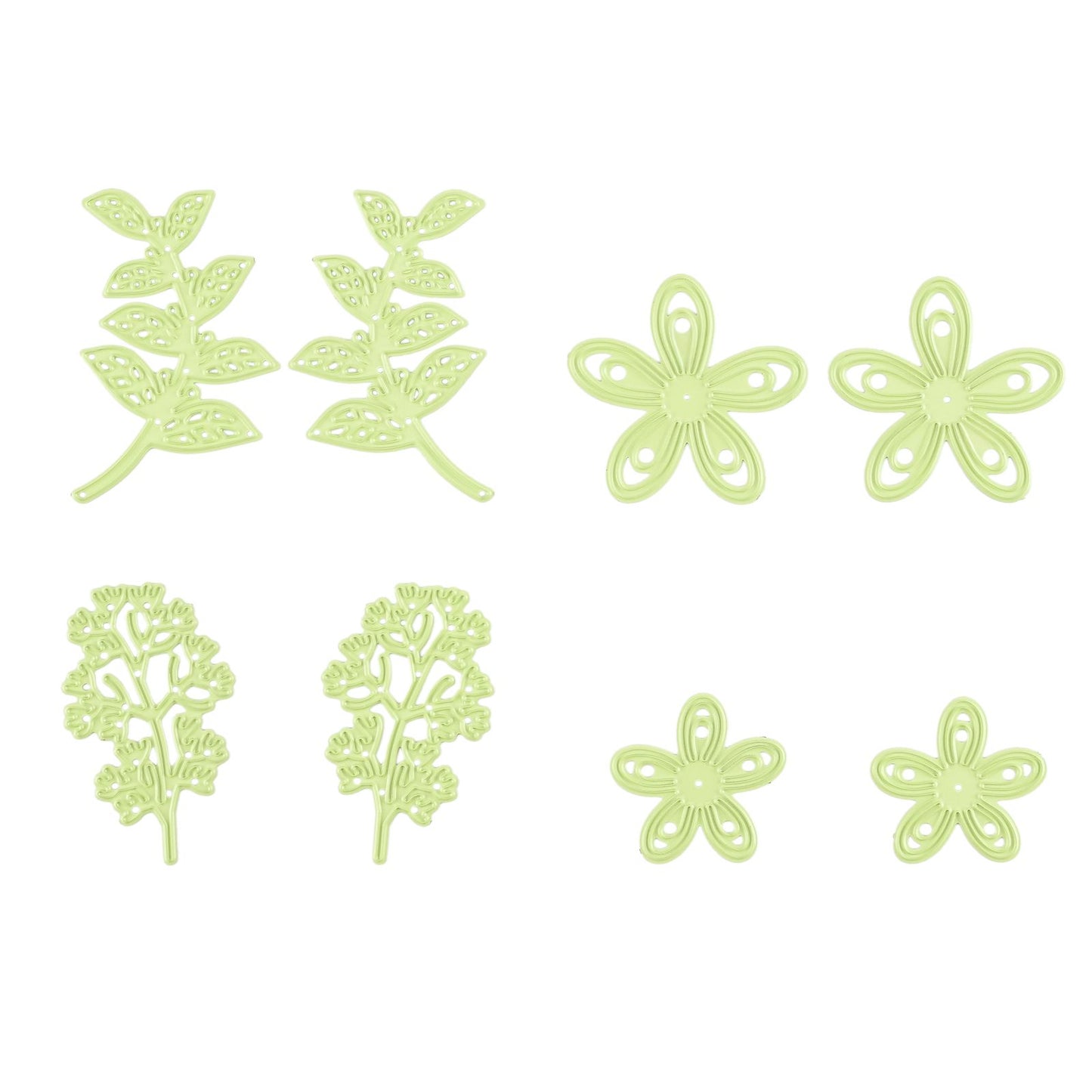 Nellie's choice • bullet journal cutting dies bloemen 8st.