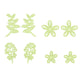 Nellie's choice • bullet journal cutting dies bloemen 8st.