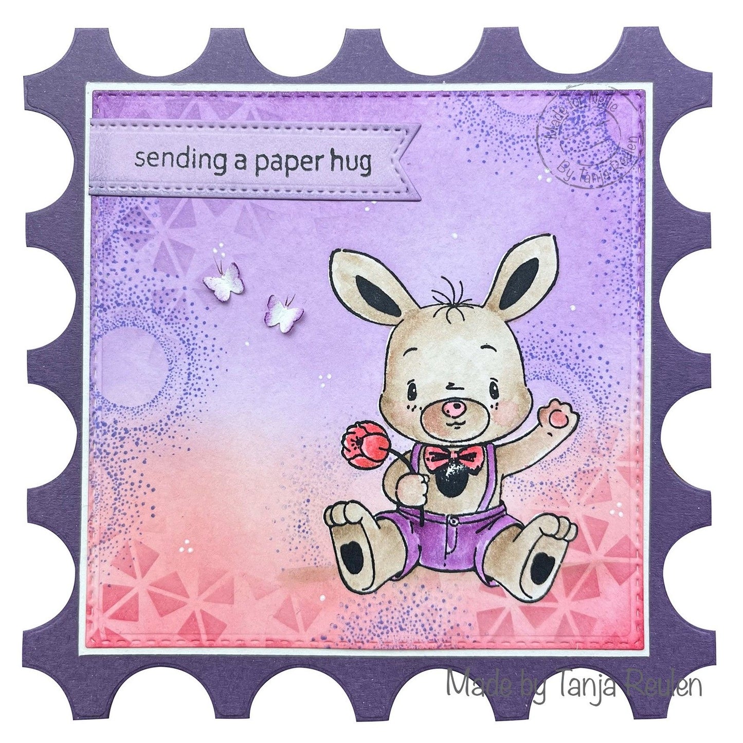 Nellie's choice • nellie's cuties clear stamp bunny