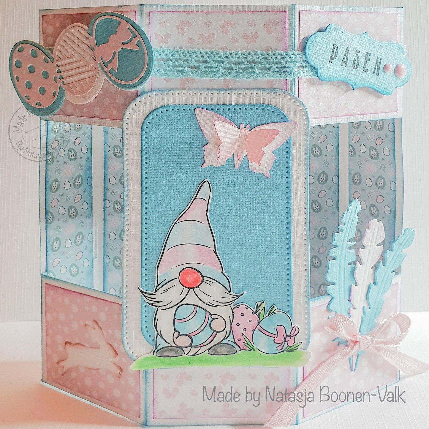 La elección de Nellie • Las bellezas de Nellie sello transparente gnomo de Pascua 60x55 mm