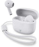 Auriculares Nedis completamente inalámbricos | bluetooth® | duración máxima de la batería: 16 horas | control táctil | estuche de carga | estuche de carga inalámbrica | micrófono incorporado | blanco - hpbt2400wt