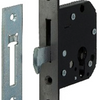 Cerradura adicional de seguridad Nemef 4208 | kg** | dm50mm | placa frontal acero inoxidable 25x140mm rectangular | pág.4208 12 | dr 1+2+3+4 - 9420817500