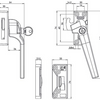 Nemef 53pk rs veiligheidsraamsluiting | skg* | incl. 1 sleutel (s53) en sluitkast (sk53) | rechts - 9005304461