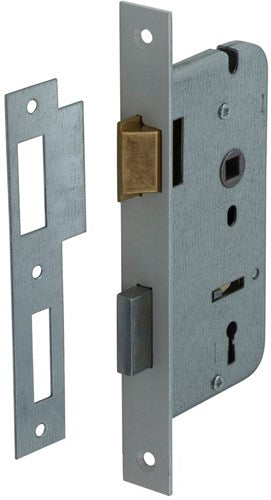 Nemef 66 2-50 dr.1+3 por 5, cerradura de puerta, dm50mm, s72mm, agujero de manija 8mm, placa frontal s - 9006602501 - 9006602501