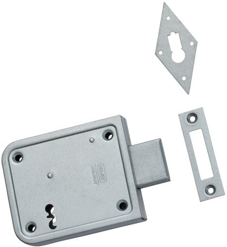 Nemef 91 11-70 blis., cerradura de llanta, dm70mm, tecla de teclado, caja de cerradura de acero galvanizado - 9009111730 - 9009111730